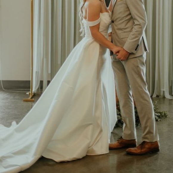 Sophia Tolli Two-Piece Wedding Dress "Zendaya" - Picture 7 of 9